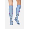 Cherokee Legwear Compression Socks for Women 10-15 mmHg (1-Pair Pack) | Comfort Support Knee Highs, Soft Fit, Regular & Wide Calf, Soft Knit Feel, Lightweight, Easy Care for Work and Everyday Wear(Fully Caffeinated)