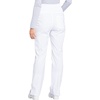 Maternity Scrub Pants for Women, Workwear Professionals Soft Stretch WW220 | Soft 2-Way Stretch Poplin and Knit Tummy Panel Support Growing Bellies, with Four Pockets and Easy Care for Maternity Shifts(White)