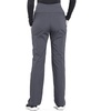 Maternity Scrub Pants for Women, Workwear Professionals Soft Stretch WW220 | Soft 2-Way Stretch Poplin and Knit Tummy Panel Support Growing Bellies, with Four Pockets and Easy Care for Maternity Shifts(Pewter)