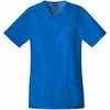 Cherokee Workwear Scrubs Tall Unisex V-neck Top(Royal)