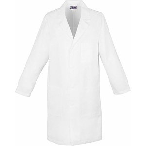 Cherokee Professionals Women Scrubs Lab Coats 32″ 346 | Notched Lapel, Button Closure, Beeper And Interior Cell Storage, Everyday Clinical Use(White)