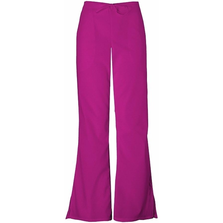 image:imageCherokee WW Originals Scrub Pants for Women Flare Leg 3 Pockets PolyCotton Poplin Fade Resistant Drawstring amp Elastic Waist Durable Fabric Easy Care Healthcare And Service WorkAzalea