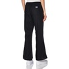 Cherokee WW Originals Scrub Pants for Women Flare Leg 3 Pockets | Poly-Cotton Poplin, Fade Resistant, Drawstring & Elastic Waist, Durable Fabric, Easy Care, Healthcare And Service Work(Black)