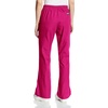 Cherokee WW Originals Scrub Pants for Women Flare Leg 3 Pockets | Poly-Cotton Poplin, Fade Resistant, Drawstring & Elastic Waist, Durable Fabric, Easy Care, Healthcare And Service Work(Azalea)