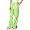 Cherokee WW Originals Scrub Pants for Women Flare Leg 3 Pockets | Poly-Cotton Poplin, Fade Resistant, Drawstring & Elastic Waist, Durable Fabric, Easy Care, Healthcare And Service Work(Lime Green)