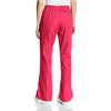 Cherokee WW Originals Scrub Pants for Women Flare Leg 3 Pockets | Poly-Cotton Poplin, Fade Resistant, Drawstring & Elastic Waist, Durable Fabric, Easy Care, Healthcare And Service Work(Raspberry)