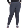 Cherokee Form Women Scrubs Pant Mid Rise Slim Straight Pull-on CK007(Pewter)