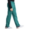 Cherokee Men and Women Scrub Pants with Drawstring Mid Rise Straight Leg Bottoms WW042AB