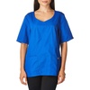 Cherokee Workwear Originals Women Scrubs Top V-Neck 3 Pockets | Modern Classic Fit, Notched Cuffs, Half Back Elastic, Side Vents, Easy Care, Made for Routine Hospital Shifts(Royal)