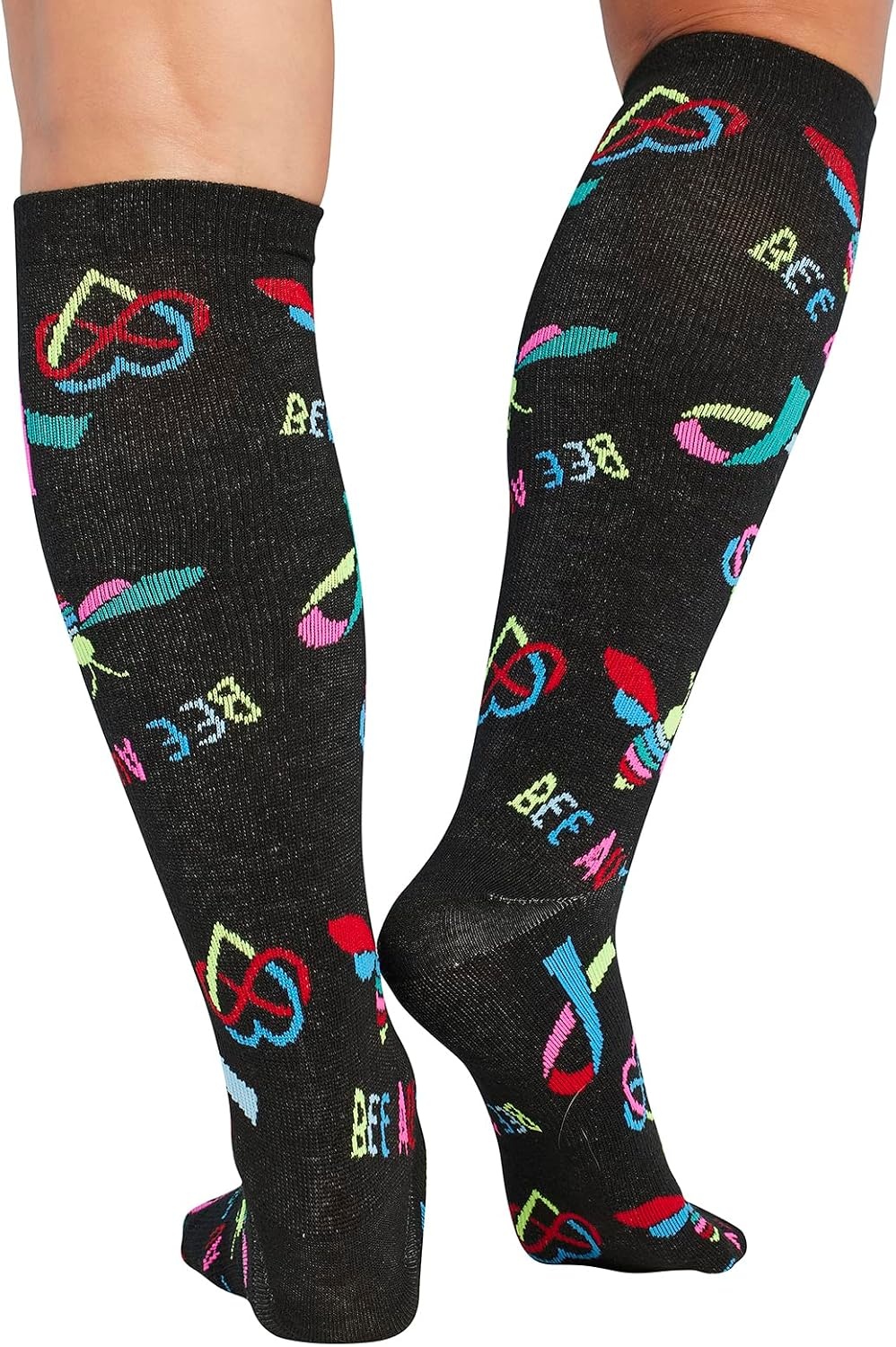 image:imageCherokee Legwear Compression Socks for Women 1015 mmHg 1Pair PackBee Ausome