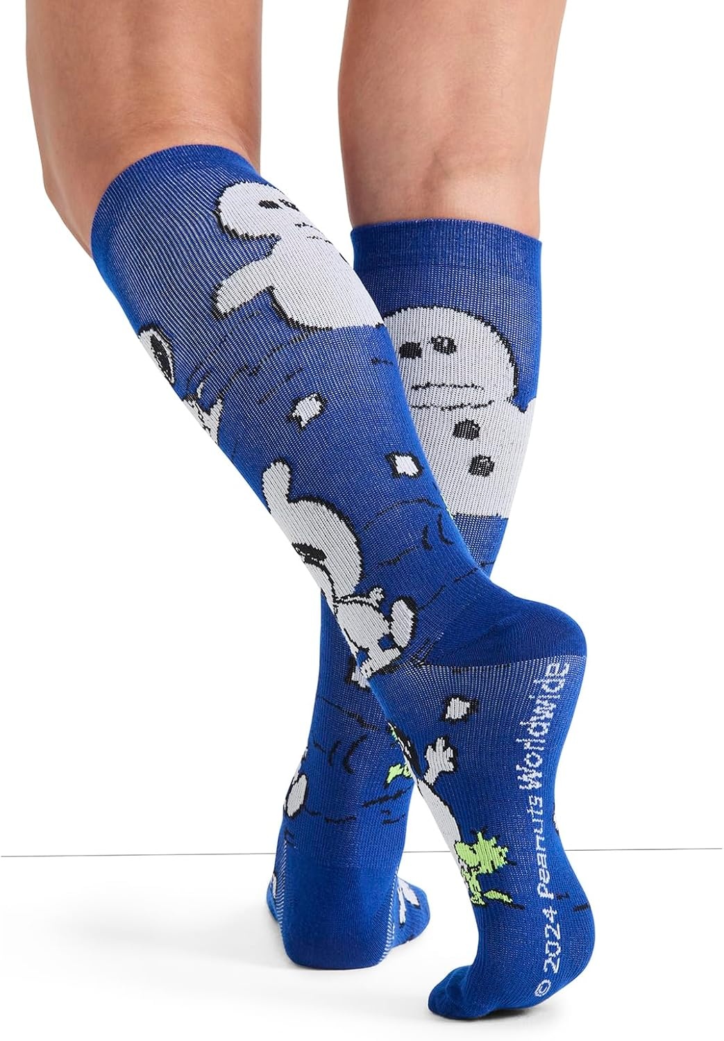 image:imageCherokee Legwear Compression Socks for Women 1015 mmHg 1Pair PackBuild a Snowman