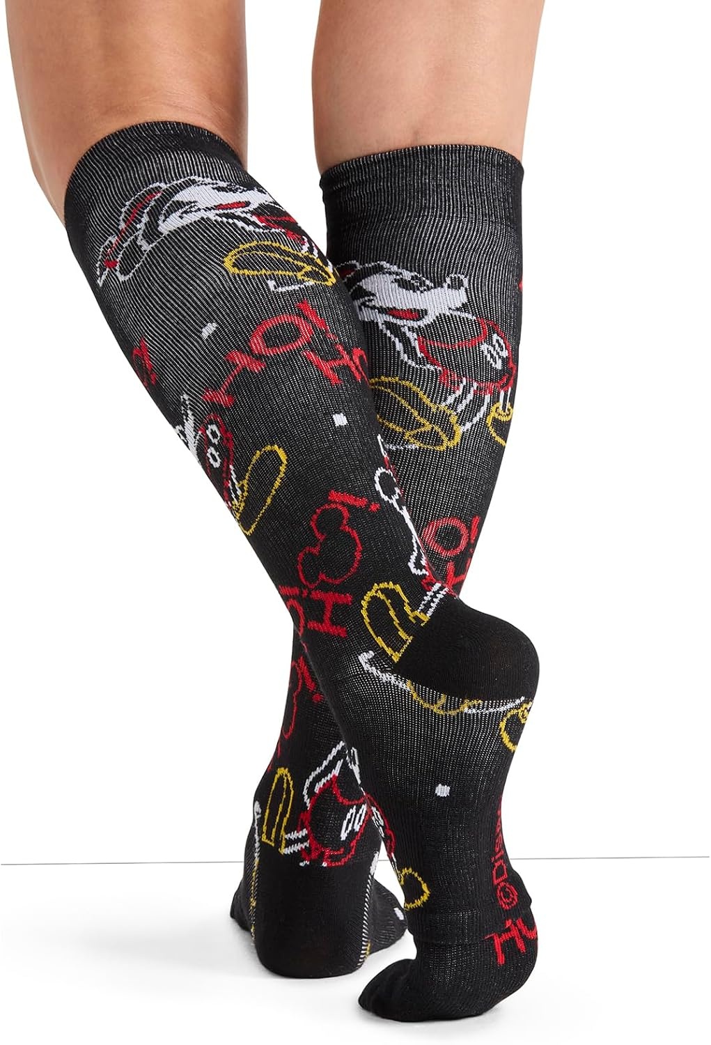 image:imageCherokee Legwear Compression Socks for Women 1015 mmHg 1Pair PackColorful Christmas