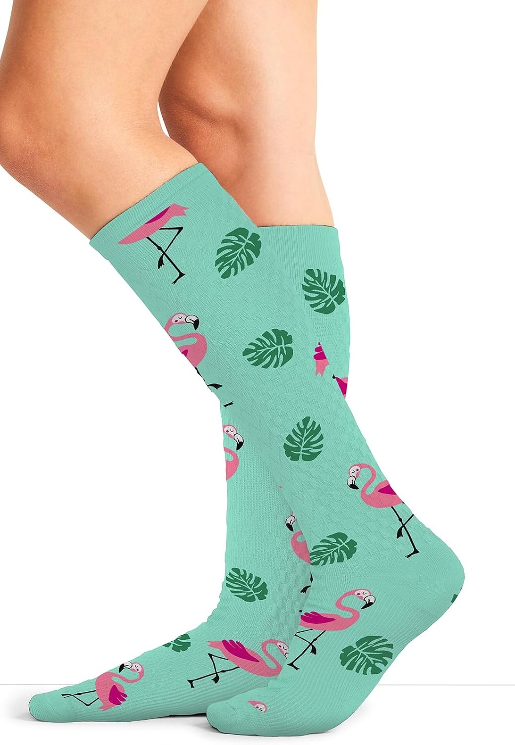 image:imageCherokee Legwear Compression Socks for Women 1015 mmHg 1Pair PackFlamingo Life