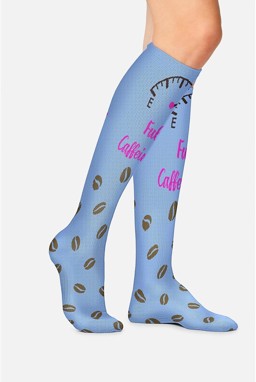 image:imageCherokee Legwear Compression Socks for Women 1015 mmHg 1Pair PackFully Caffeinated