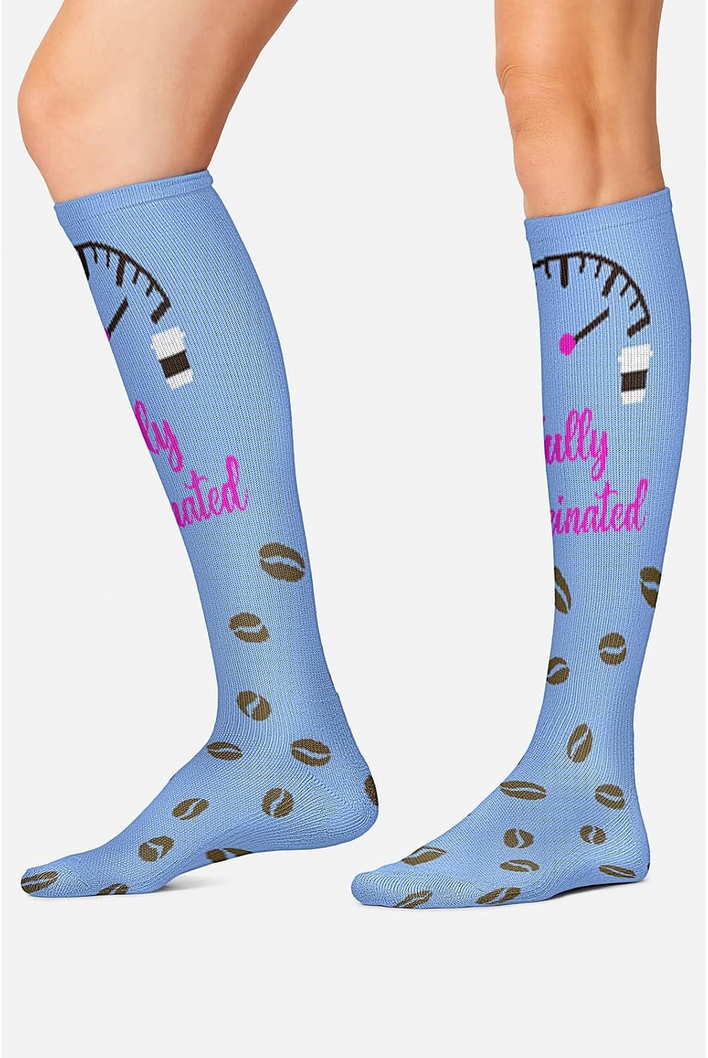 image:imageCherokee Legwear Compression Socks for Women 1015 mmHg 1Pair PackFully Caffeinated