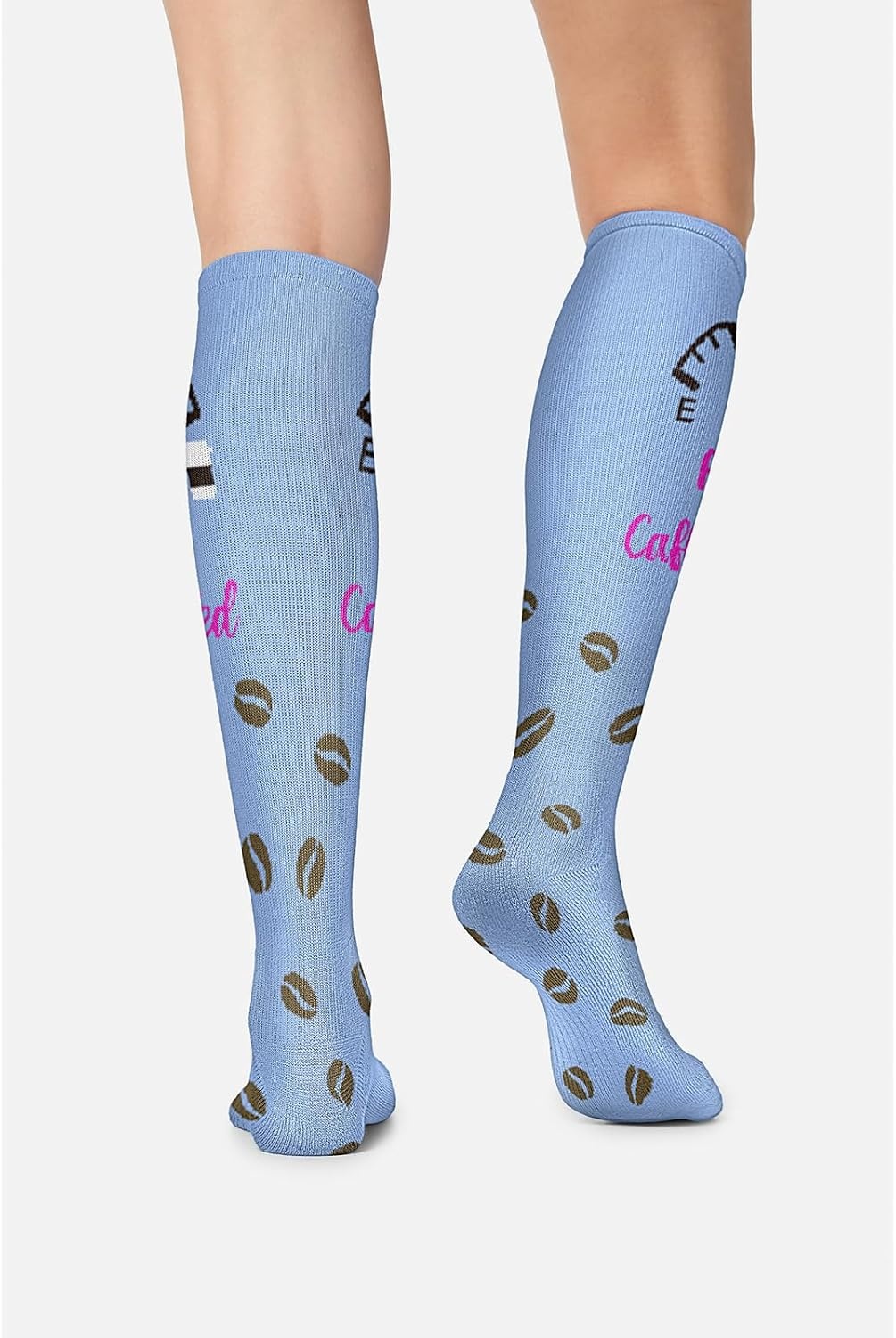 image:imageCherokee Legwear Compression Socks for Women 1015 mmHg 1Pair PackFully Caffeinated