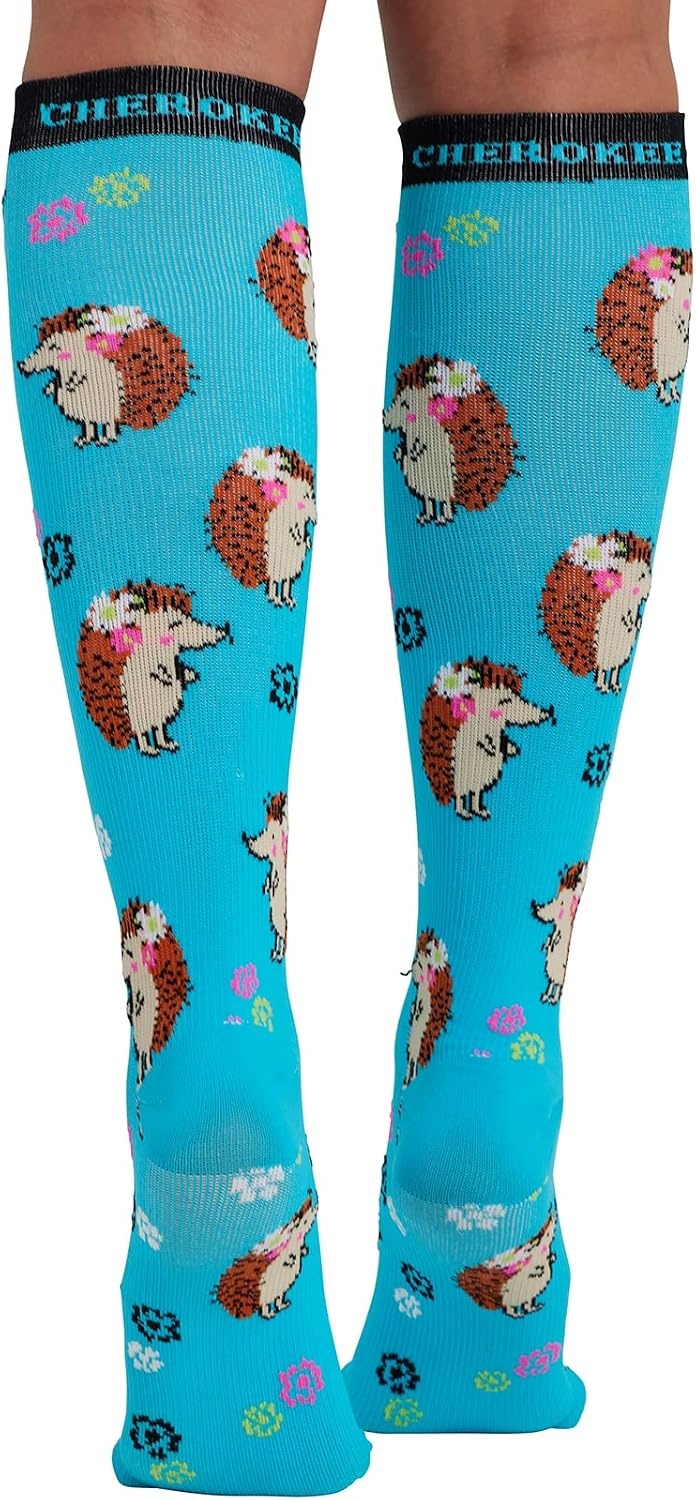 image:imageCherokee Legwear Compression Socks for Women 1015 mmHg 1Pair PackHedgehugs