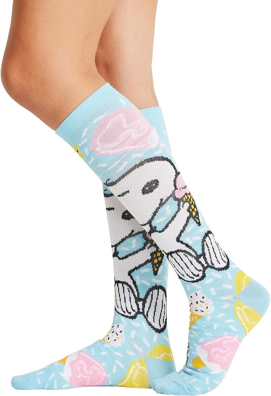 image:imageCherokee Legwear Compression Socks for Women 1015 mmHg 1Pair PackIce Cream Dream