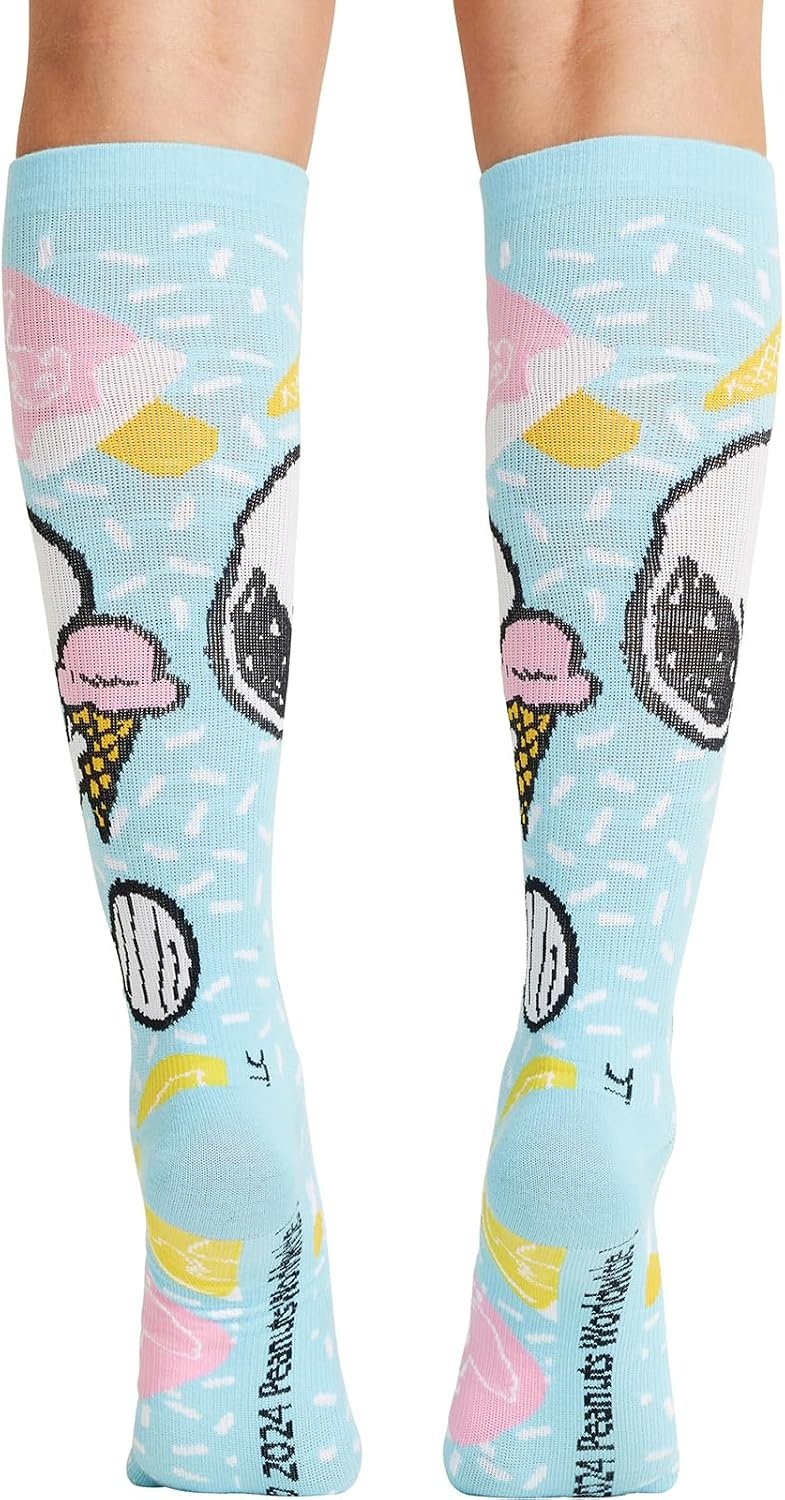 image:imageCherokee Legwear Compression Socks for Women 1015 mmHg 1Pair PackIce Cream Dream