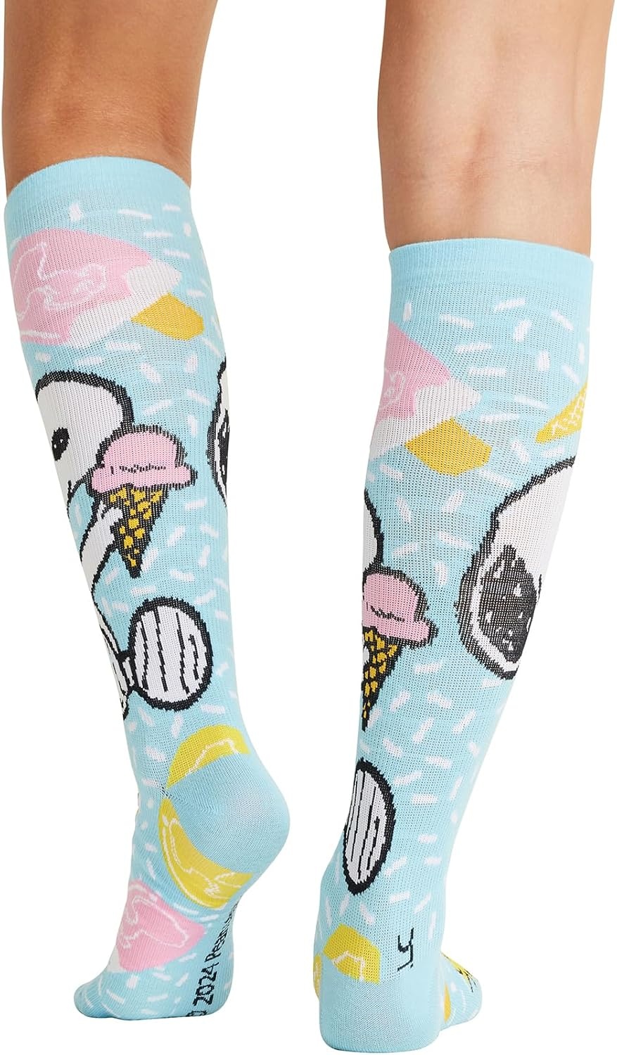 image:imageCherokee Legwear Compression Socks for Women 1015 mmHg 1Pair PackIce Cream Dream