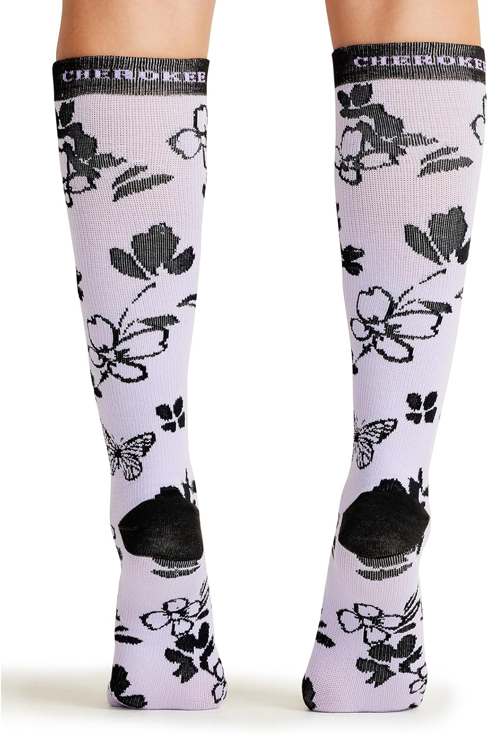 image:imageCherokee Legwear Compression Socks for Women 1015 mmHg 1Pair PackLavender Garden