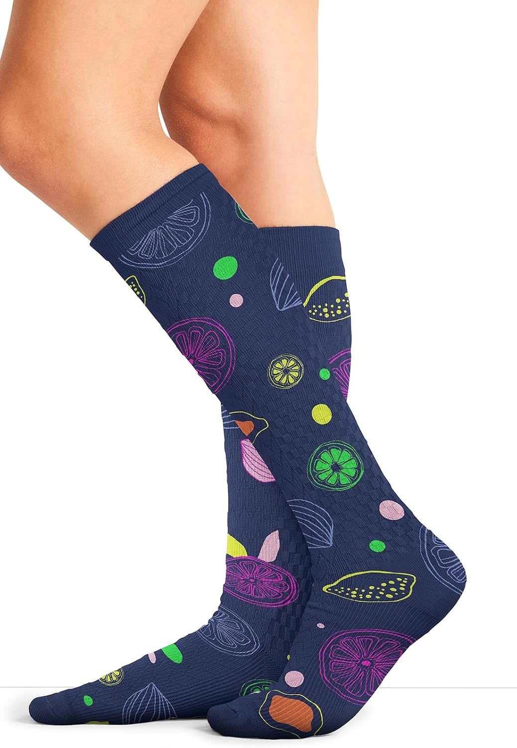 image:imageCherokee Legwear Compression Socks for Women 1015 mmHg 1Pair PackTutti Frutti