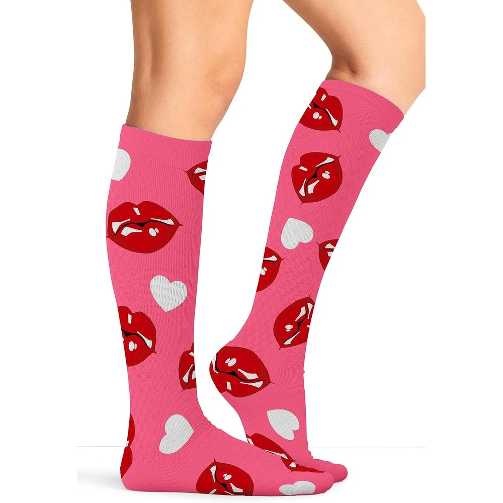image:imageCherokee Legwear Compression Socks for Women 1015 mmHg 1Pair PackKiss Me