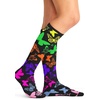 Cherokee Legwear Compression Socks for Women 10-15 mmHg (1-Pair Pack)(Anti Social Butterflies)