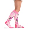 Cherokee Legwear Compression Socks for Women 10-15 mmHg (1-Pair Pack)(Bca Fight)