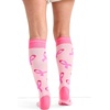Cherokee Legwear Compression Socks for Women 10-15 mmHg (1-Pair Pack)(Bca Fight)