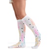 Cherokee Legwear Compression Socks for Women 10-15 mmHg (1-Pair Pack)(Hundred Acre Friends)