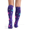 Cherokee Legwear Compression Socks for Women 10-15 mmHg (1-Pair Pack)(Trees Galore)