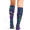 Cherokee Legwear Compression Socks for Women 10-15 mmHg (1-Pair Pack)(Tutti Frutti)