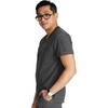 Cherokee Journey Men’s V-Neck Scrub Top 2 Pockets Relaxed Fit(Heather Pewter)