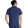 Cherokee Journey Men’s V-Neck Scrub Top 2 Pockets Relaxed Fit(Navy)