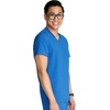 Cherokee Journey Men’s V-Neck Scrub Top 2 Pockets Relaxed Fit(Royal)