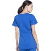 Cherokee WW Professionals Maternity Scrub Top Mock Wrap 3 Pockets(Royal)
