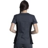 Cherokee WW Revolution Scrub Top for Women V Neck 1 Pocket Classic Fit(Pewter)