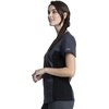 Cherokee WW Revolution Scrub Top for Women V Neck 1 Pocket Classic Fit(Pewter)
