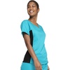Cherokee WW Revolution Scrub Top for Women V Neck 1 Pocket Classic Fit(Teal Blue)