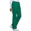 Cherokee Core Stretch Scrub Pants for Women Cargo Pull-On Mid Rise(Hunter)