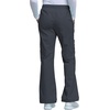 Cherokee Core Stretch Scrub Pants for Women Cargo Pull-On Mid Rise(Pewter)