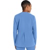 Cherokee Atmos Scrub Jacket for Women Shirttail Hem 2 Pockets(Ciel)