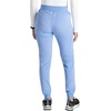 Cherokee Atmos Mid Rise Scrub Pants for Women Pull-On Jogger 4 Pockets(Ciel)