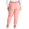 Cherokee Atmos Mid Rise Scrub Pants for Women Pull-On Jogger 4 Pockets(Sugar Melon)