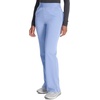 Cherokee Atmos Scrub Pants for Women Straight Leg Pull-On Mid Rise(Blissful Sky)