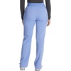 Cherokee Atmos Scrub Pants for Women Straight Leg Pull-On Mid Rise(Ciel)