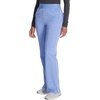 Cherokee Atmos Scrub Pants for Women Straight Leg Pull-On Mid Rise(Ciel)