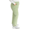 Cherokee Atmos Scrub Pants for Women Straight Leg Pull-On Mid Rise(Cool Cucumber)