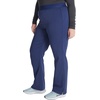 Cherokee Atmos Scrub Pants for Women Straight Leg Pull-On Mid Rise(Navy)